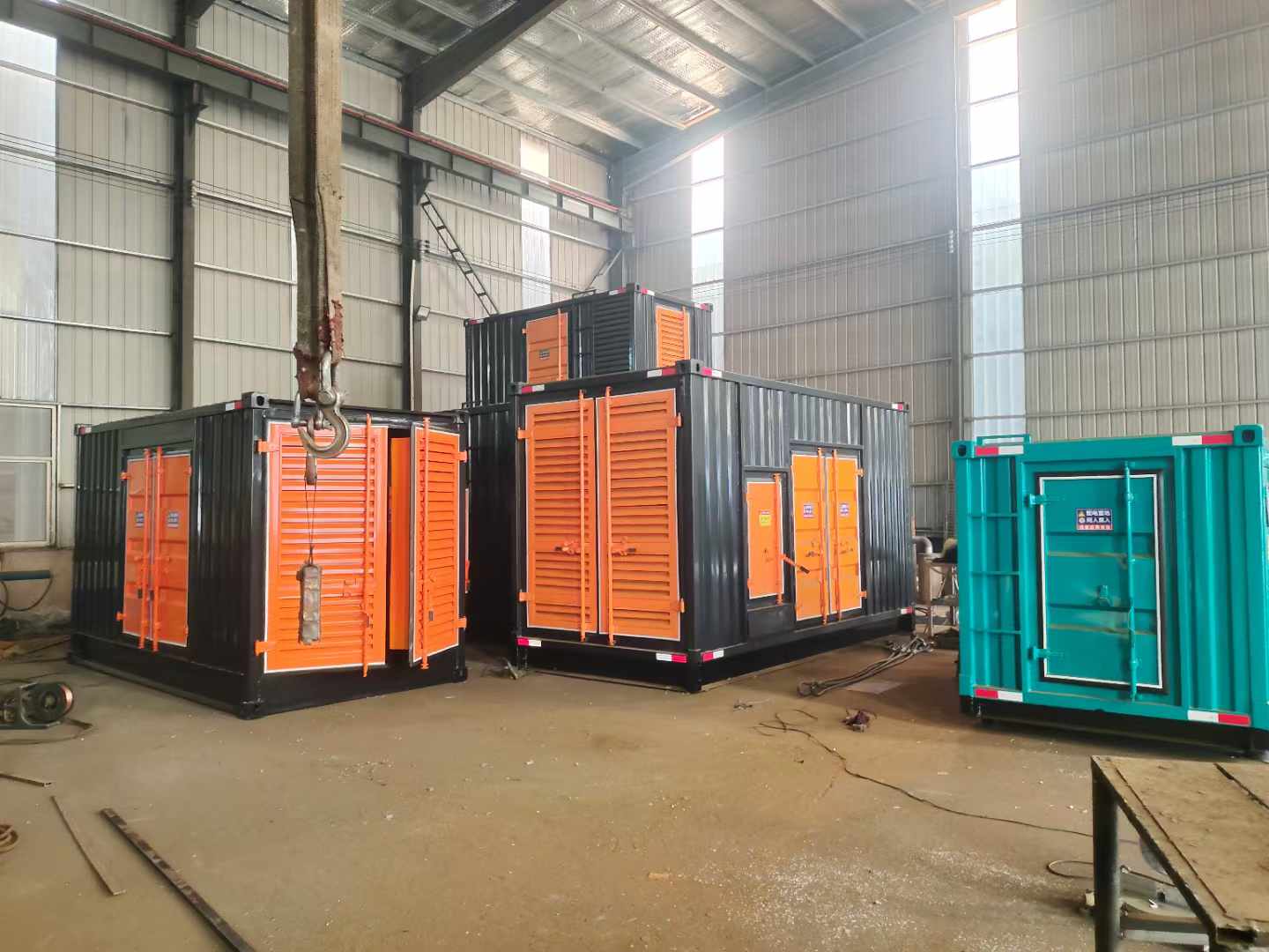 鹤峰500kw柴油发电机组可以带动多少功率设备？